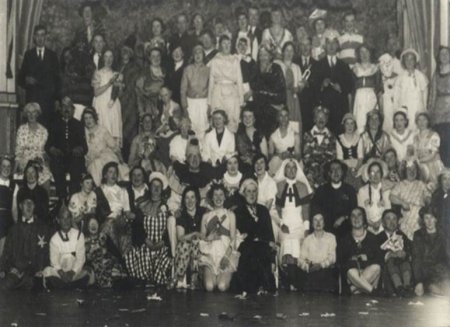 Image 4: Patients’ Fancy Dress Ball, 1930s (Source: Exminster Archives, uncatalogued)