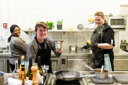 Abbildung 3: Das Team der Inklusiven Küche „Marie Weser“