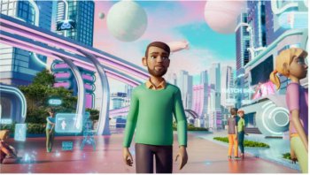 Avatar in einer digitalen Umgebung