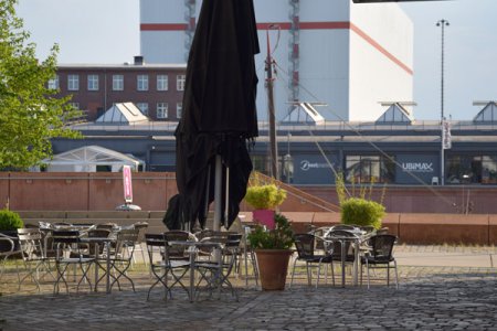 Abbildung 3: Café am Europahafen in der Überseestadt (Quelle: Matthias Kroll)